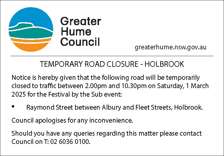 Border-Mail-PublicNotices-Road-Closure-Festival-by-the-Sub-22Feb1Mar25.jpg